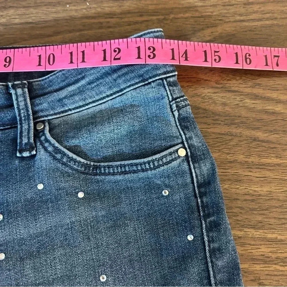 ❤️ Mavi jeans embellished lexy mid rise super skinny 25 - Picture 8 of 11